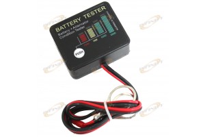 Alternator Load Tester &12 Volt Auto Onboard Battery With 18mm Posts 12V